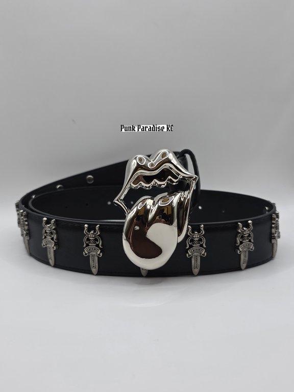 Chrome Hearts Rolling Stones belt